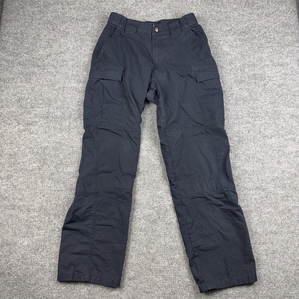 5.11 Tactical Pants Mens Medium Regular Blue‎ Cargo Ripstop Workwear Style 74280